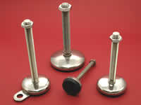 All stainless steel anti-slip feet