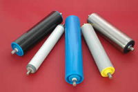 Conveyor rollers - stainless steel, mild steel, and plastic