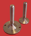Adjustable Levelling feet - All stainless with 24mm diam. stem