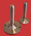 Adjustable Levelling feet - All stainless with 12mm diam stem