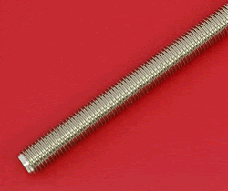 Stainless steel studding - 6mm x 500mm A2